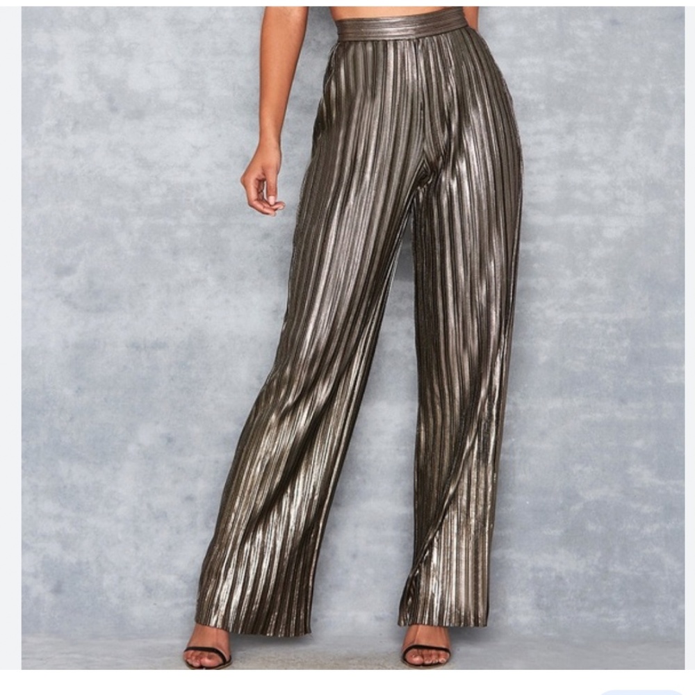 Mistress Rocks,  'Shimmy'  Pleated Pants, Size XS